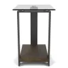Riverside Furniture 82212 Riverside Furniture 82212 Cortland - Chairside Table - Dark Brown