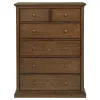 Coaster Fine Furniture 460595WAL Sumerlin - 6-Drawer Bedroom Chest Of Drawers - Medium Brown