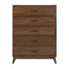 Liberty Furniture 604-BR41 Century Modern - 5 Drawer Chest - Walnut