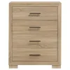 Coaster Fine Furniture 223115 Arielle - 4-Drawer Bedroom Chest Of Drawers - Light Oak
