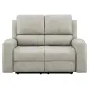 Coaster Fine Furniture 603435PPP Brickston - Triple Power Reclining Loveseat - Gray