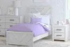 Ashley Furniture B3788B6 Ashley Furniture B3788B6 Cayboni - Twin Panel Bed - Whitewash