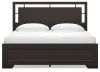 Ashley Furniture B441B8 Ashley Furniture B441B8 Covetown - King Panel Bed - Dark Brown