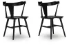 Ashley Furniture D501-02 Gretlynn - Dining Room Side Chair (Set of 2) - Black