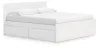 Ashley Furniture EB9630B21 Ashley Furniture EB9630B21 Onita - King Panel Platform Bed With 2 Side Storage - White