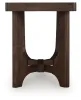 Ashley Furniture T438-3 Ashley Furniture T438-3 Korestone - Rectangular End Table - Dark Brown