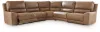 Ashley Furniture PCU62606S8 Ashley Furniture PCU62606S8 DeepWakes - 5-Piece Power Reclining Sectional - Caramel