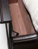 Pulaski Furniture P012-BR-K2-KIT2 Pulaski Furniture P012-BR-K2-KIT2 Caldwell - Queen Storage Bed With 2 Nightstands - Smoked Molasses