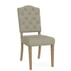Riverside Furniture 92631 Riverside Furniture 92631 Mix-N-Match Chairs - Button Tufted Upholstered Chair (Set of 2) - Gray
