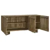 Coaster Fine Furniture 130515 Tyler - 3 Door Solid Wood Sideboard Buffet Cabinet - Mango Brown