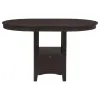 CoasterEveryday 102888-S5 Lavon - 5 Piece Oval Counter Height Dining Set - Espresso