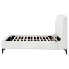 Coaster Fine Furniture 306020Q Mosby - Upholstered Queen Wingback Bed - Snow