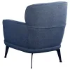 Coaster Fine Furniture 903083 Andrea - Upholstered Crecent Arm Accent Chair - Blue