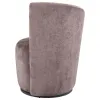 Coaster Fine Furniture 907528 Nueva - Upholstered Swivel Chair Curved Backrest - Blush