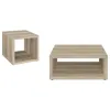 Coaster Fine Furniture 710518-S2 Frisco - 2 Piece Coffee And End Table Set - Distressed Pine