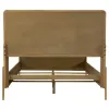 Coaster Fine Furniture 224300KW Arini - Rattan California King Panel Bed - Sand Wash And Natural