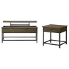 Coaster Fine Furniture 723778-S2 Byers - 2 Piece Lift Top Coffee And End Table Set - Brown Oak