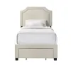 Intercon UB-BR-TRPTWN-BGE-C Intercon UB-BR-TRPTWN-BGE-C Tropic - Twin Storage Bed - Beige