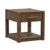 Liberty Furniture 449-OT1020 Broadmore - Drawer End Table - Cobblestone Brown