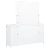 Coaster Fine Furniture 225073M Gracemont - 8-Drawer Bedroom Dresser With Mirror - White