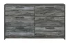 Ashley Furniture B221-31 Baystorm - Six Smooth Drawer Dresser - Gray