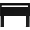 Ashley Furniture EB3392-157 Finch - Queen Panel Headboard - Black