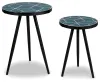 Ashley Furniture A4000523 Clairbelle - Accent Table (Set of 2) - Teal