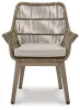 Ashley Furniture P399-601A Beach Front - Arm Chair With Cushion (Set of 2) - Beige