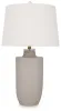 Ashley Furniture L100794 Cylener - Ceramic Table Lamp - Off White