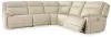 Ashley Furniture U13001S2 Ashley Furniture U13001S2 Double Deal - 5-Piece Power Reclining Sectional - Almond