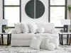 Ashley Furniture PC59106S9 Ashley Furniture PC59106S9 Cuddle Plush - 2-Piece Sectional - Arctic