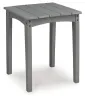 Ashley Furniture PCP803-702 Cove Beach - Square End Table - Gray