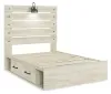 Ashley Furniture B192B34 Cambeck - Full Panel Bed With 4 Storage Drawers - Whitewash
