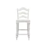 Liberty Furniture 244-B200024 Magnolia Manor - Ladder Back Counter Chair - Antique White