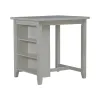 Liberty Furniture 942W-CD-3CTS Liberty Furniture 942W-CD-3CTS Brook Creek - 3 Piece Counter Set - White
