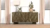 Coaster Fine Furniture 130515 Tyler - 3 Door Solid Wood Sideboard Buffet Cabinet - Mango Brown