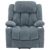 CoasterEveryday 602294P Houston - Upholstered Power Lift Recliner - Slate Blue