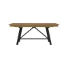 Intercon NP-TA-4296-NTO-C Newport - Trestle Table - Natural Oak