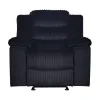 New Classic U1816-13-BLK New Classic U1816-13-BLK Willow - Glider Recliner - Black