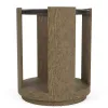 Riverside Furniture 20012 Riverside Furniture 20012 Enzo - Chairside Table - Nutmeg