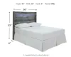 Ashley Furniture B221-87 Ashley Furniture B221-87 Baystorm - Full Panel Headboard - Gray