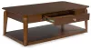 Ashley Furniture T596-1 Trenmour - Rectangular Cocktail Table - Medium Brown