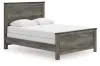 Ashley Furniture B4480B21 Ashley Furniture B4480B21 Frandern - Queen Panel Bed - Black / Gray