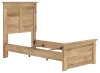 Ashley Furniture PCB1170B18 Ashley Furniture PCB1170B18 Makidern - Twin Panel Bed - Tan