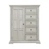 Liberty Furniture 361W-BR42 Big Valley - Door Chest - Whitestone
