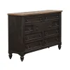 Liberty Furniture 615-BR31-B Liberty Furniture 615-BR31-B Americana Farmhouse - 9 Drawer Dresser - Black