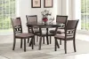 New Classic S1701-CS-CHY New Classic S1701-CS-CHY Gia - Swivel Counter Stool - Cherry / Brown
