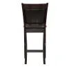 CoasterEveryday 100959 Jaden - Upholstered Counter Chair (Set of 2) - Black And Espresso