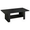 CoasterEveryday 700345 Rodez - 3 Piece Engineered Wood Coffee Table Set - Black Oak