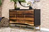 CoasterElevations 953466 Zara - 2-Door Wood Accent Storage Cabinet - Black Walnut